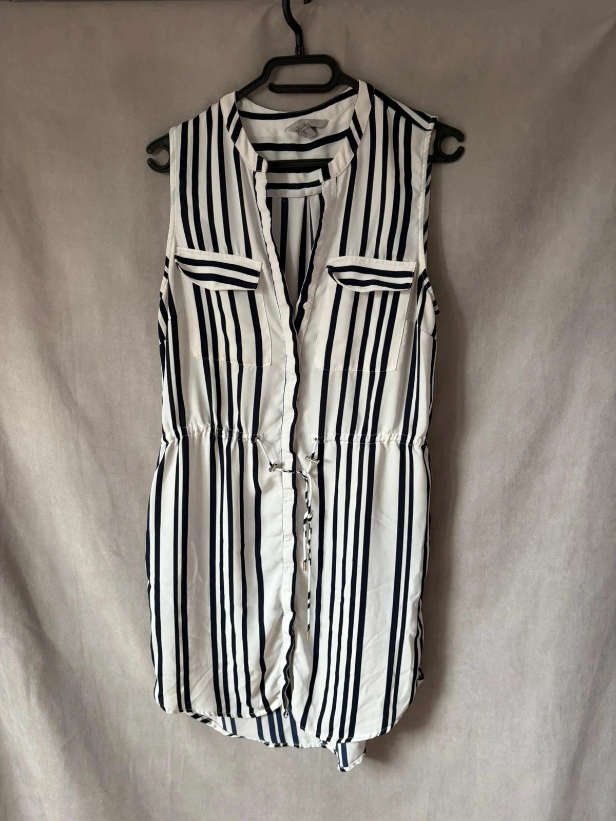 Robe rayée H&m